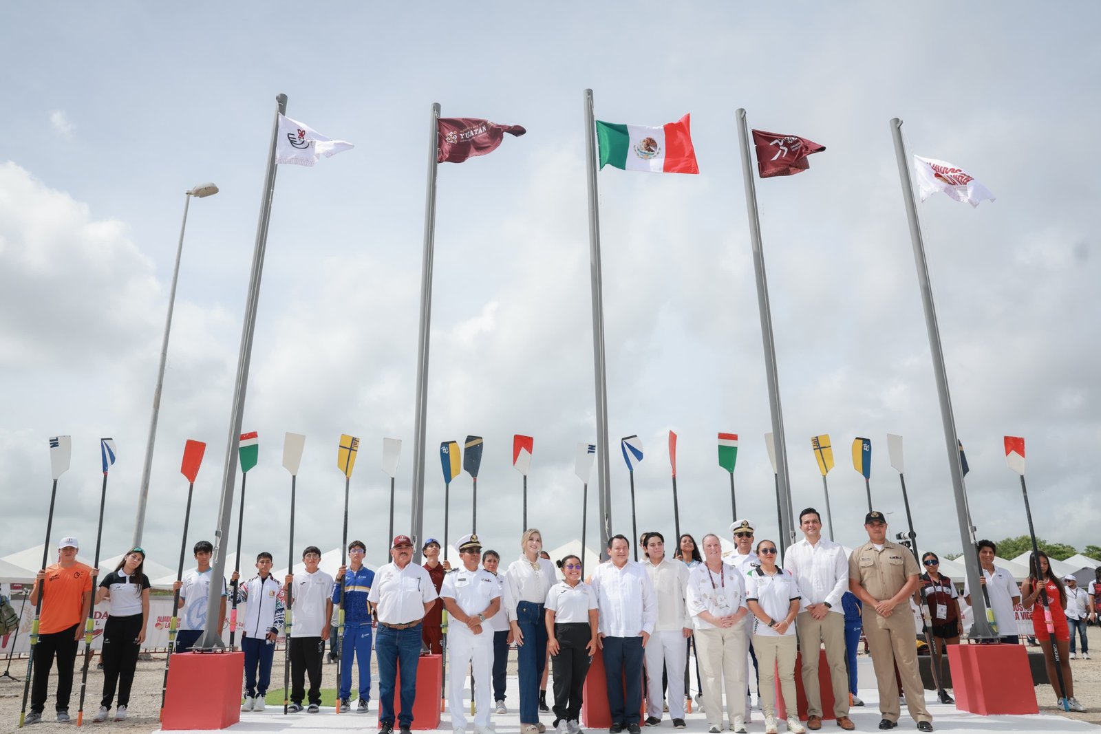 Con renovada pista, Yucatán abre disciplina de remo en la Olimpiada Nacional