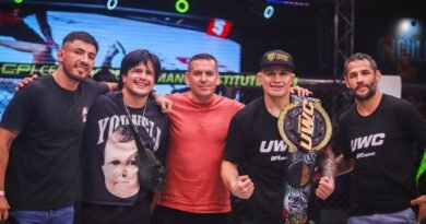GANA “SNIPER” LEYVA CAMPEONATO WELTER EN UWC 59